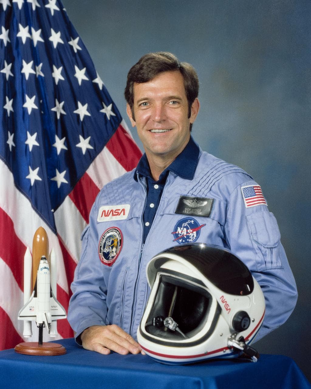 Dick Scobee astronaut portrait