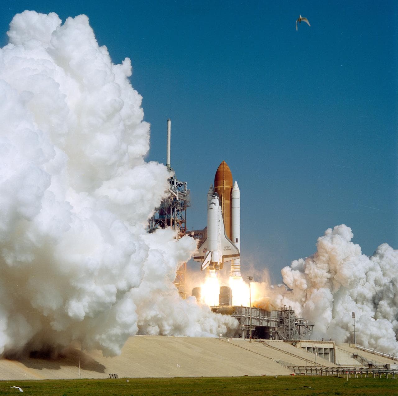 Space Shuttle Challenger spacecraft