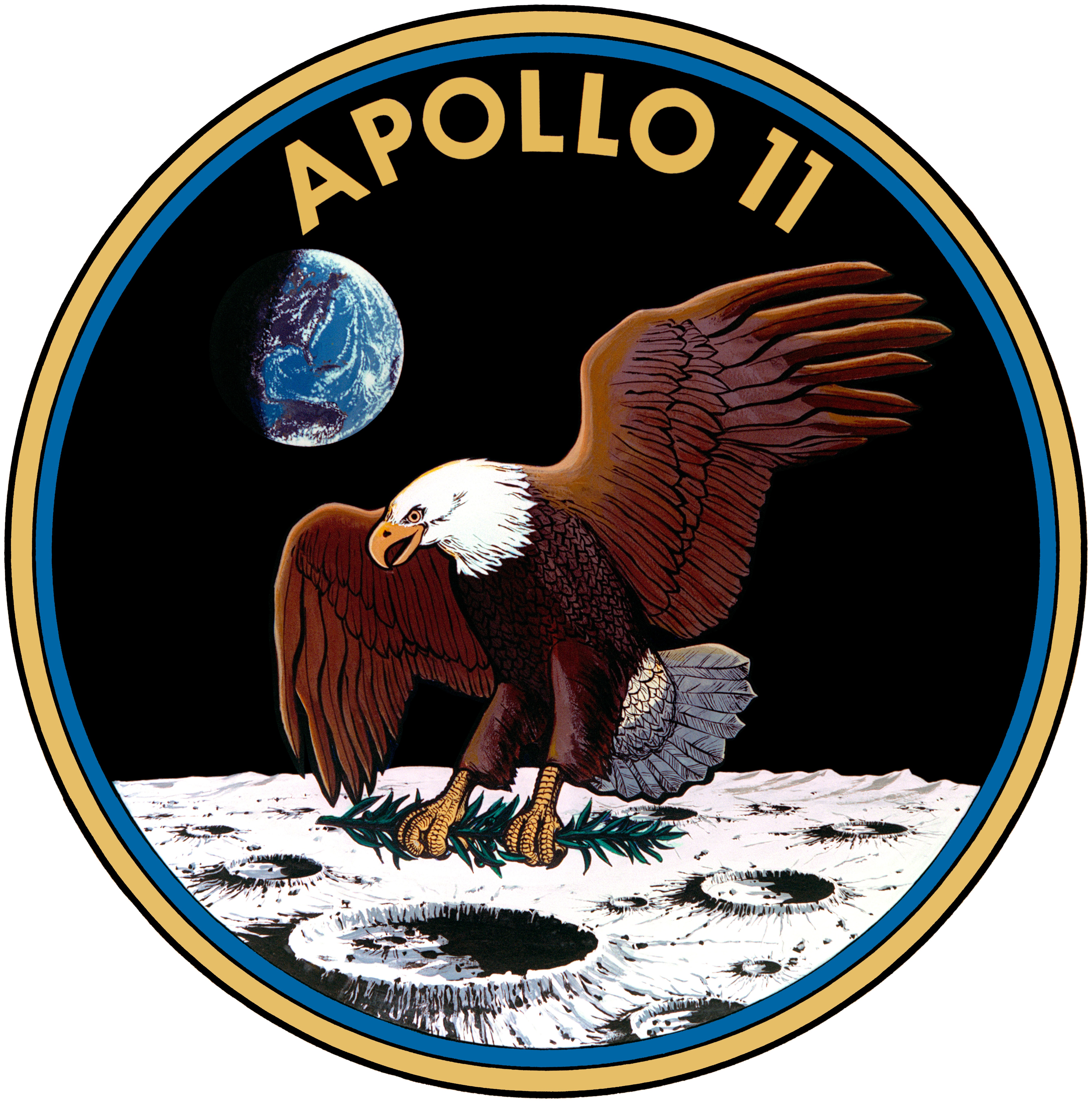Apollo 11 mission patch
